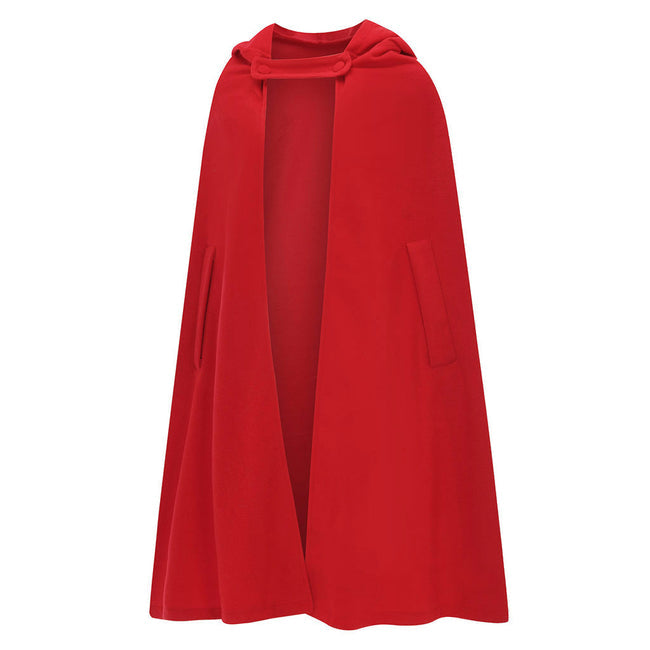 Saimwear Winter Whisper Enchanting Vintage Gothic Hooded Cloak In Fleece CH 380