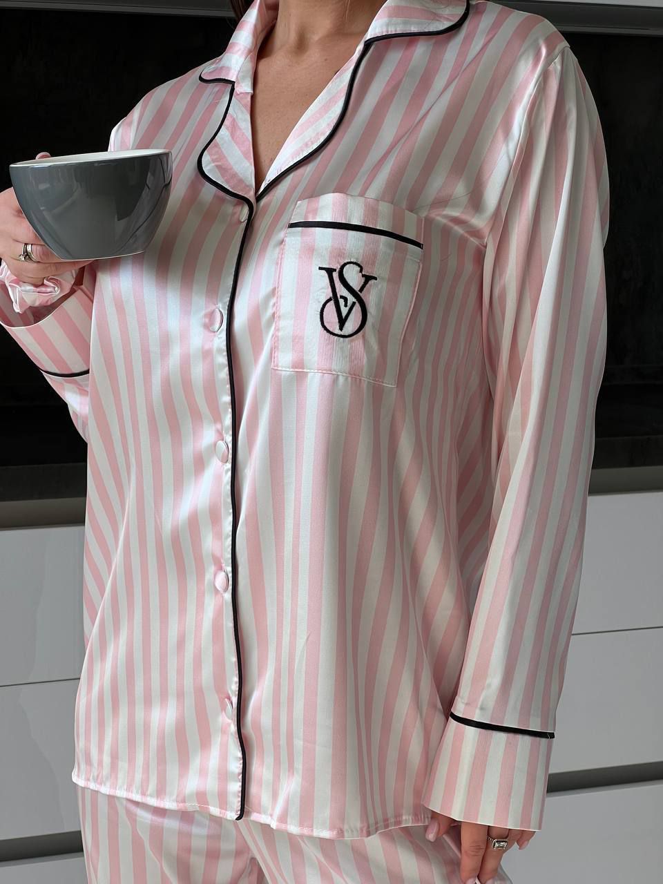 D 2 | Luxury Printed Silk Pajama Set For Women | SAIMWEAR