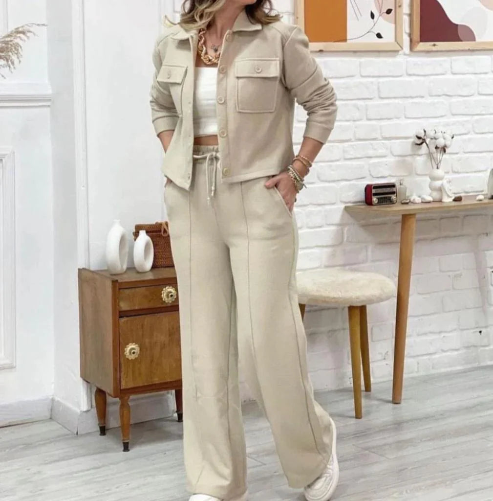 3 Pcs Winter Button Style Outfit CH-320 - saimwear