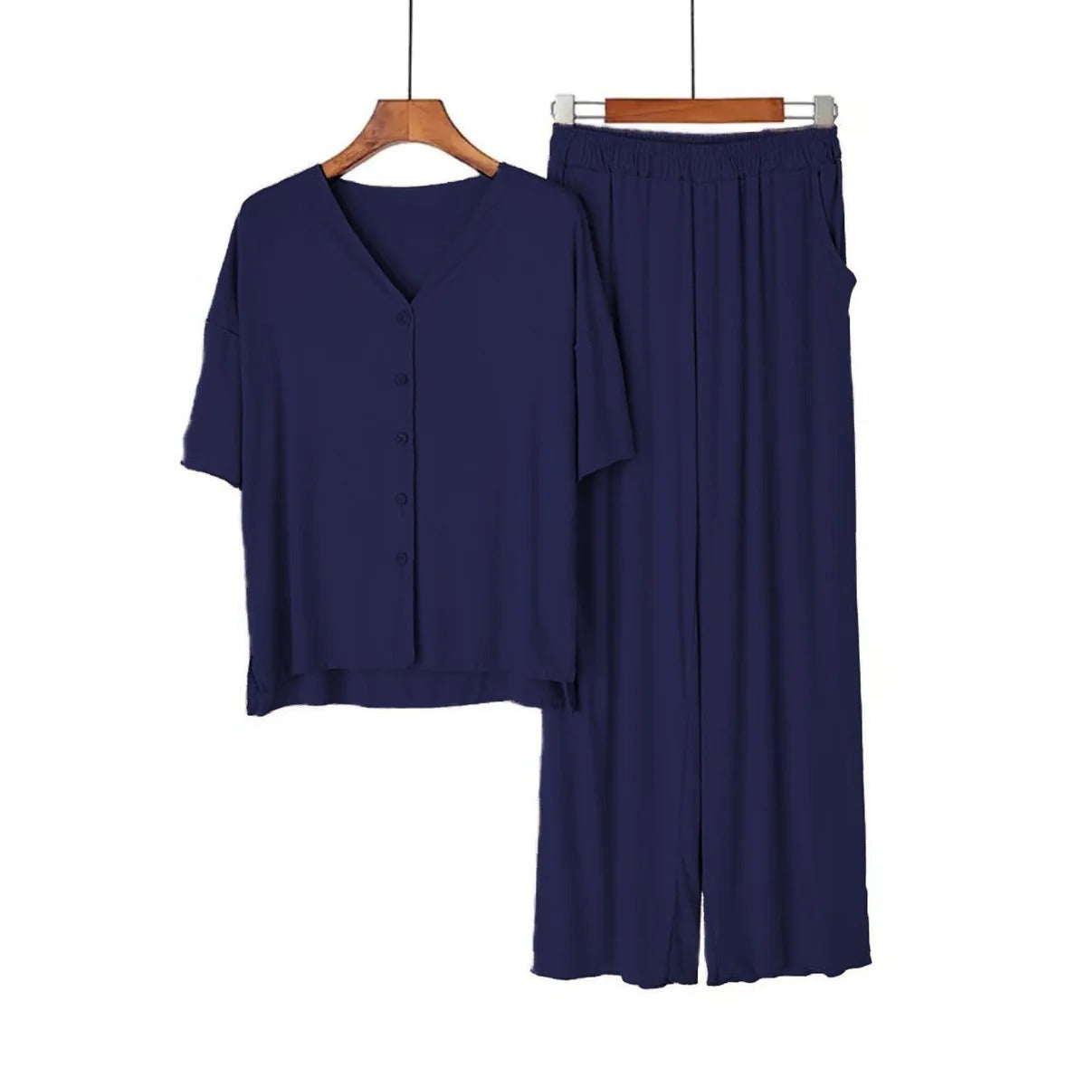 Quarter Sleeves Button Home Wear CH # 42 - saimwear