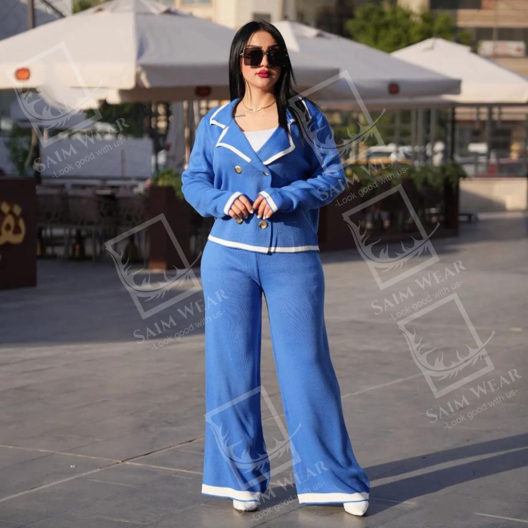 Saimwear Collared RoyalFrost Winter Co-Ords CH 377