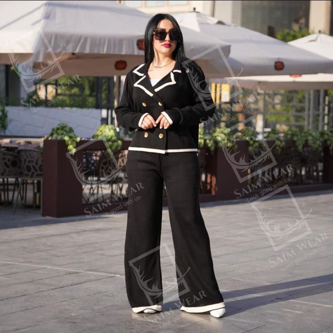 Saimwear Collared RoyalFrost Winter Co-Ords CH 377
