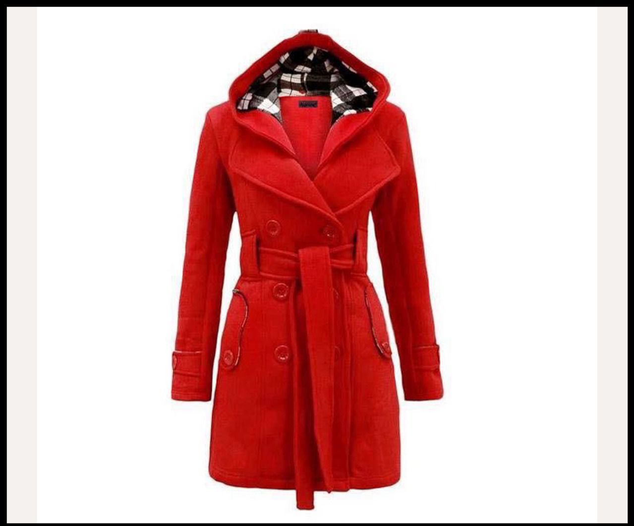Long Hooded Coat - saimwear
