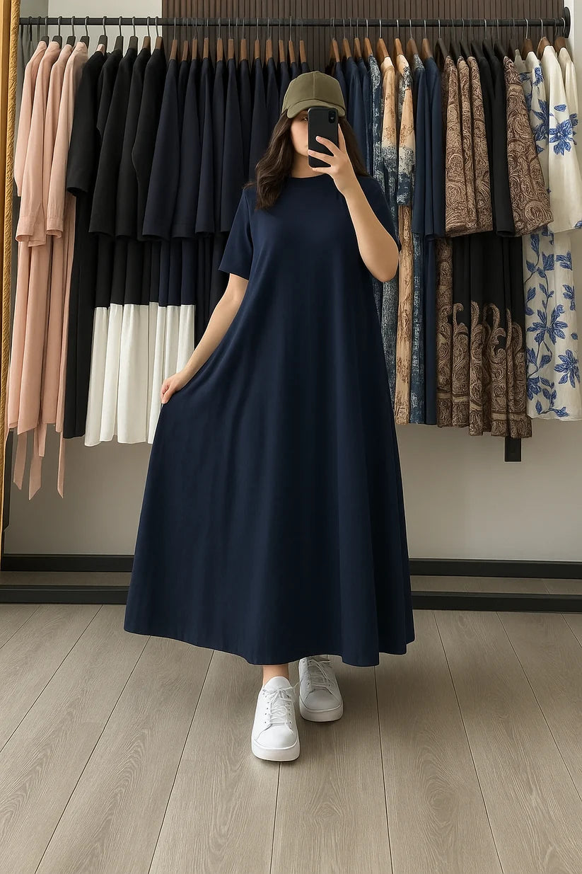 CH 560 Long Loose Iraqi Summer Top | SAIMWEAR