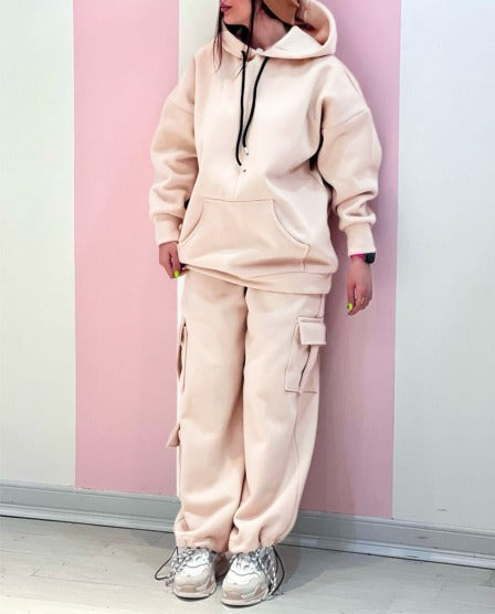 Saimwear Winter Kangaroo Hoodie Tracksuit CH-384