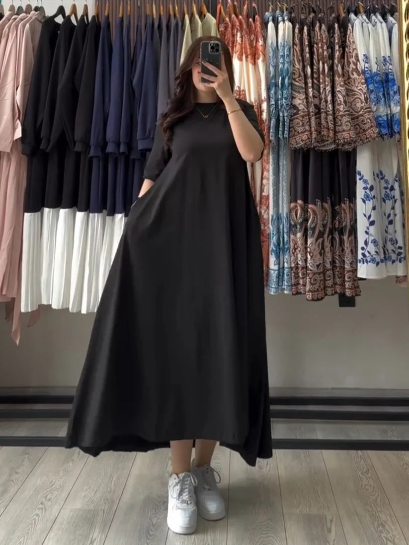 CH 560 Long Loose Iraqi Summer Top | SAIMWEAR