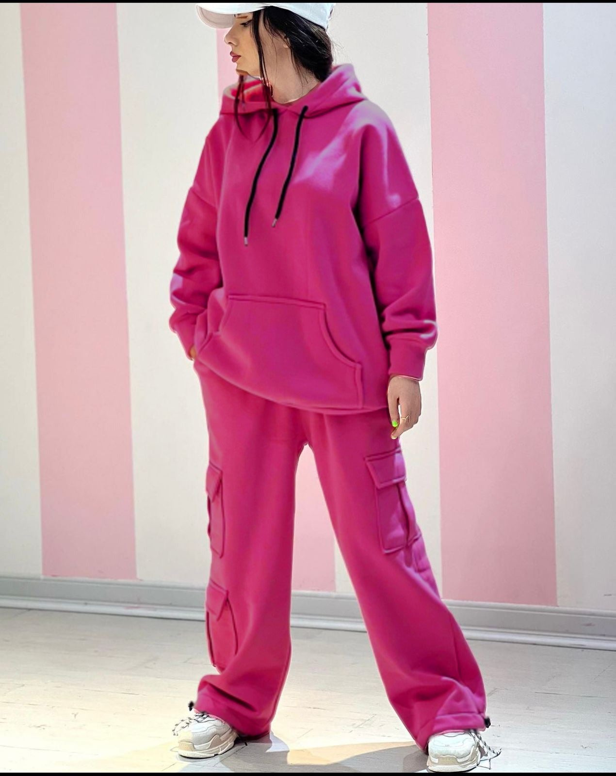 Saimwear Winter Kangaroo Hoodie Tracksuit CH-384