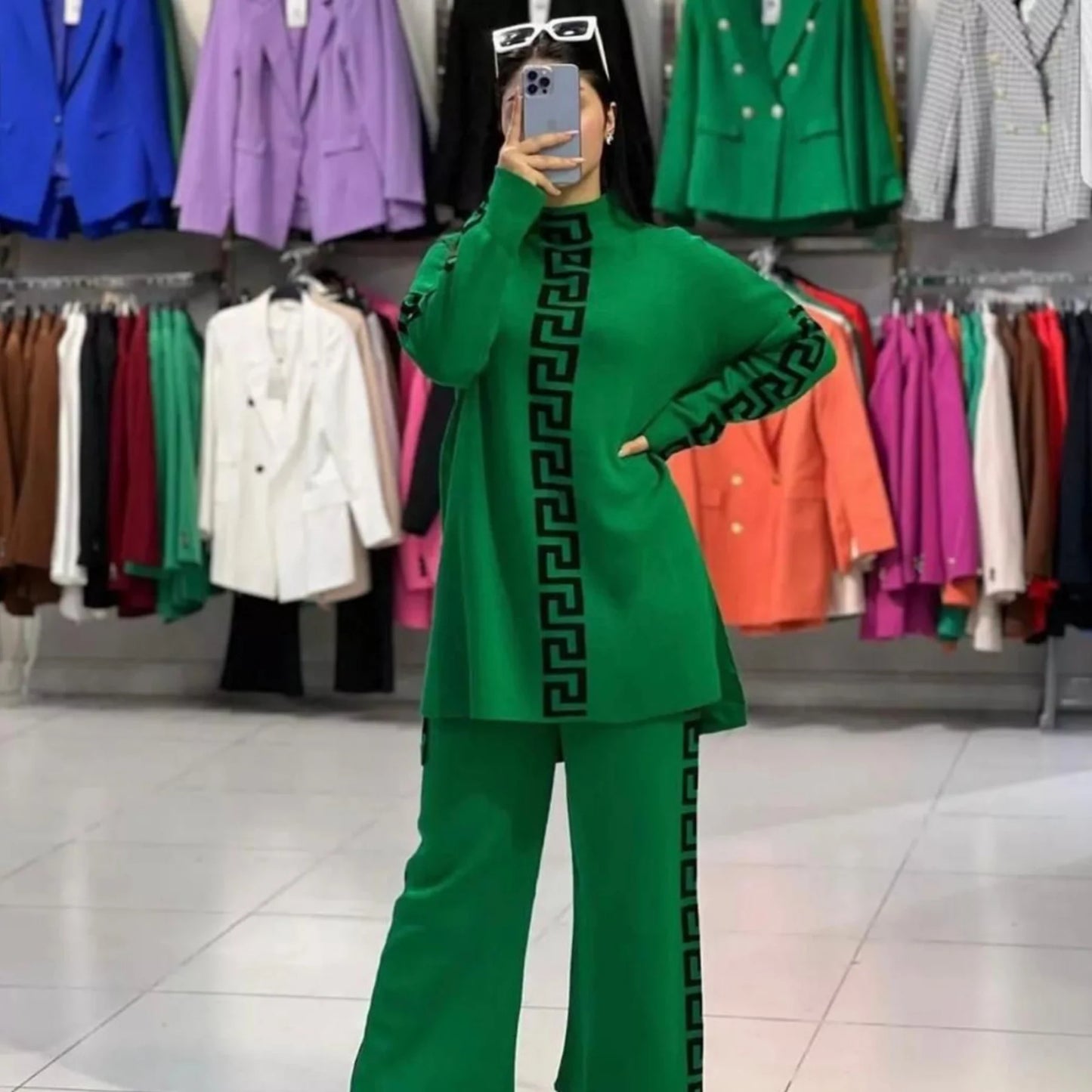 Saimwear 2 Pcs Printed Winter Outfit CH-324 - saimwear