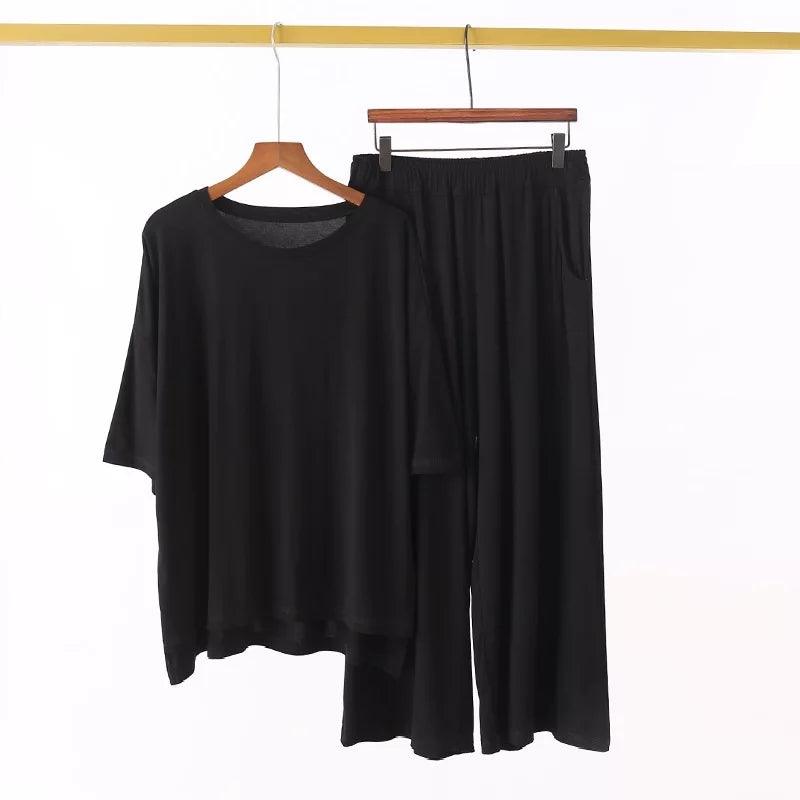 Loose Pattern Plazzo Lounge Wear SW-22 - saimwear