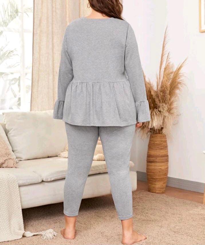 Saimwear Plus Frill Loungwear KW-001 - saimwear
