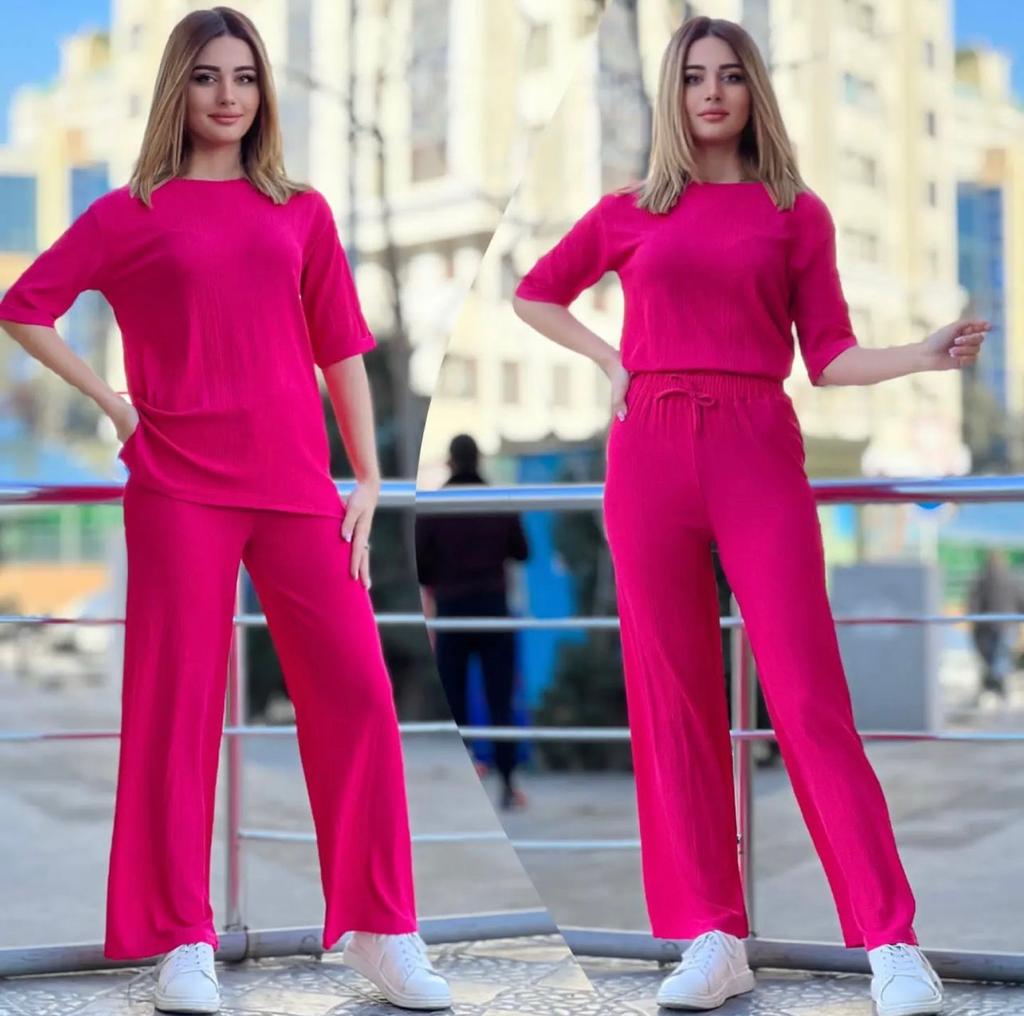Loose Pattern Plazzo Lounge Wear Set SW-0022 - saimwear