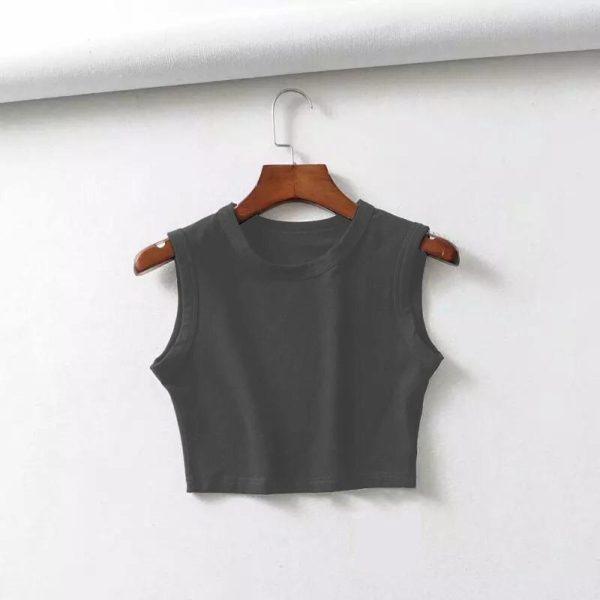 Saimwear Pack of 3 Crop Neck Top - saimwear