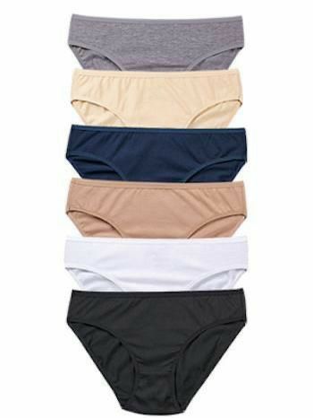 Pack Of 6 Soft Cotton Jersey Briefs Mix Color Comfortable And Elastic Innerwear For Everyday Use - saimwear
