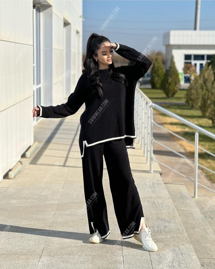 Saimwear Bootcut style 2 Pcs Co-ord Set CH-372