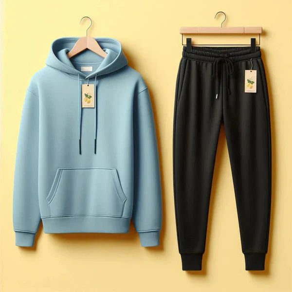 Saimwear Fleece Hoodie with Trouser Set For Women’s