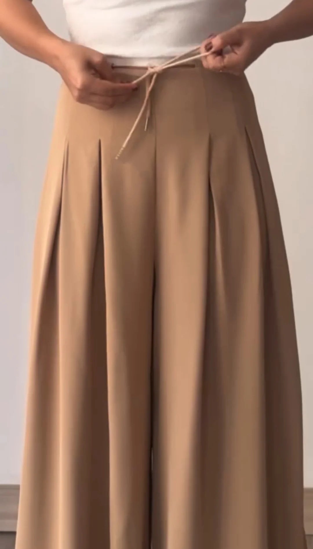 Ch 565 CloudWalk LightFlow Loose Fit High Waist Regular Pants - SAIMWEAR