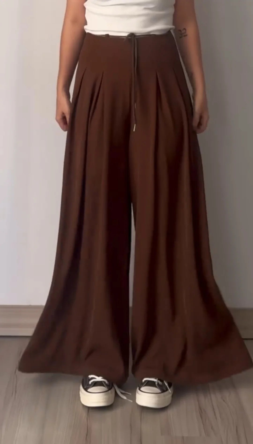 Ch 565 CloudWalk LightFlow Loose Fit High Waist Regular Pants - SAIMWEAR