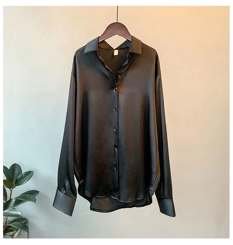 Saimwear Silk Front Button Shirt P-51 - saimwear