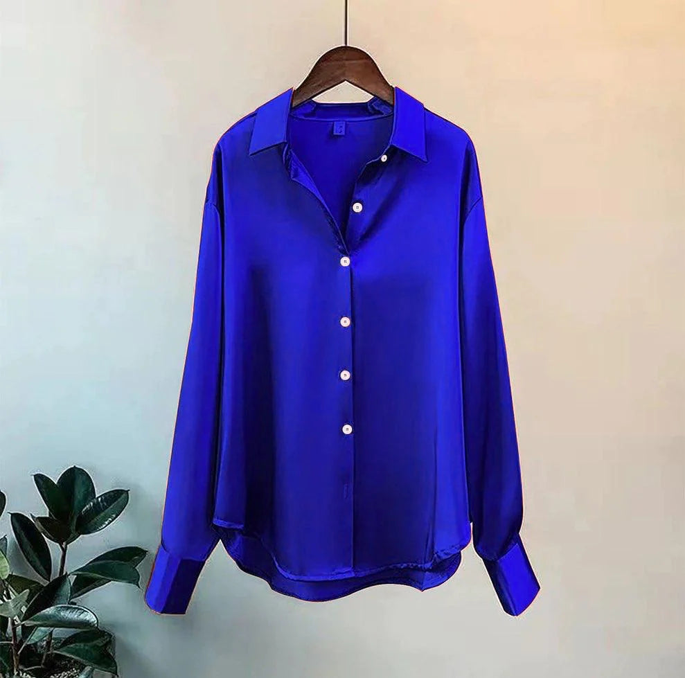 Saimwear Silk Front Button Shirt P-51 - saimwear