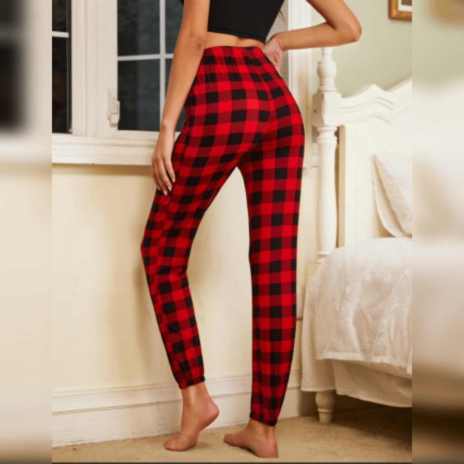 Night Wear Checked Pajama - saimwear