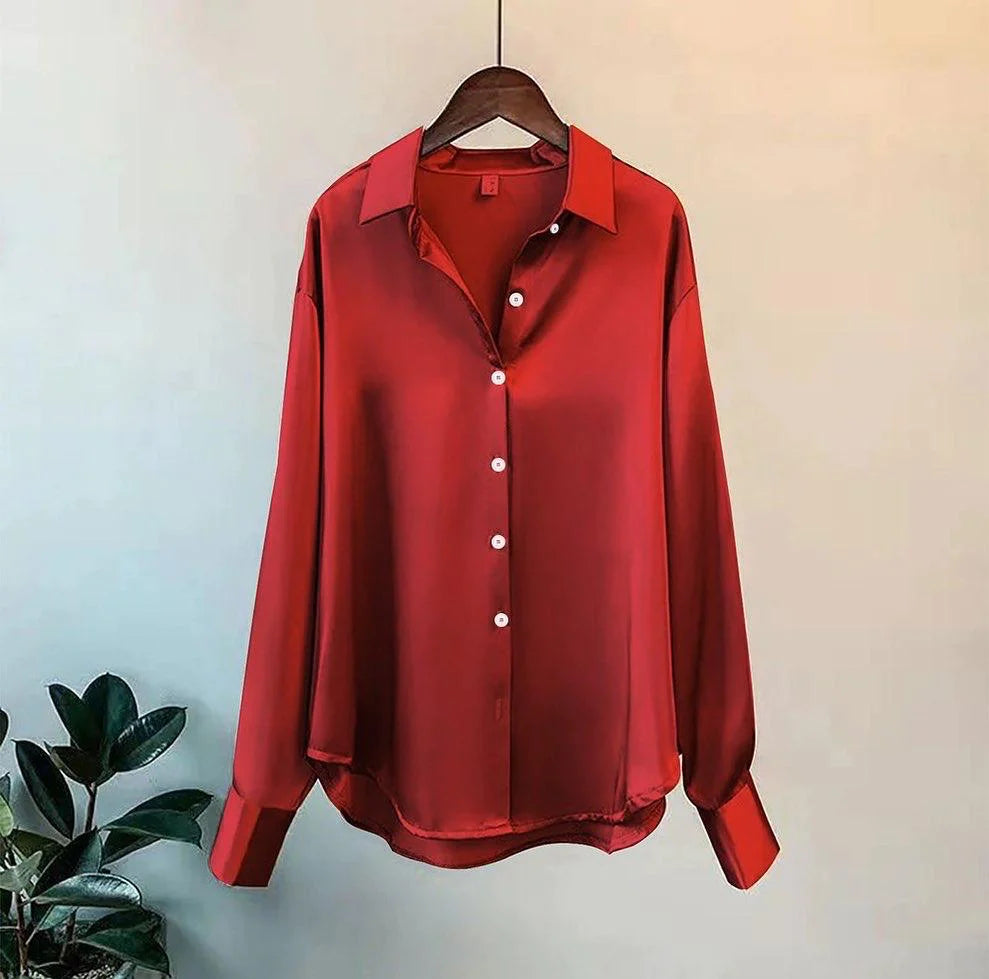 Saimwear Silk Front Button Shirt P-51 - saimwear